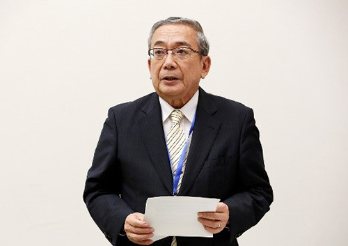 Tokyo Tech President Yoshinao Mishima