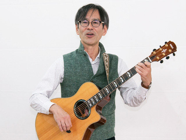 Prof. Nakano's guitar gently weeps