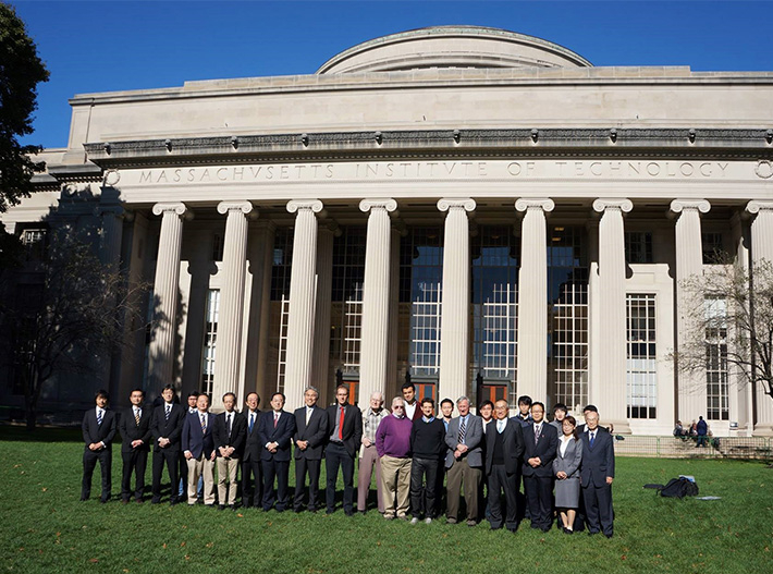 Tokyo Tech Professors Takeshita, Obara, and Kato with MIT Professors Buongiorno, Ballinger, and other participants