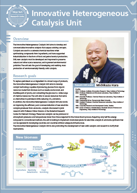 Innovative Heterogeneous Catalysis Unit