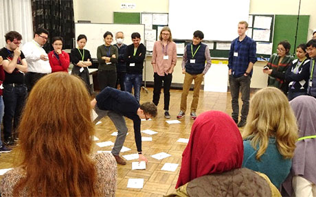 Learning about poverty through a card game