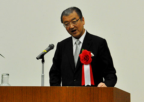 Director Ido of the Tokyo Tech Alumni Association, class of 1972