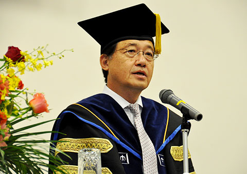 President Masu's congratulatory address