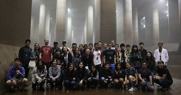 Site visit to Tokyo Metropolitan Area Outer Underground Discharge Channel