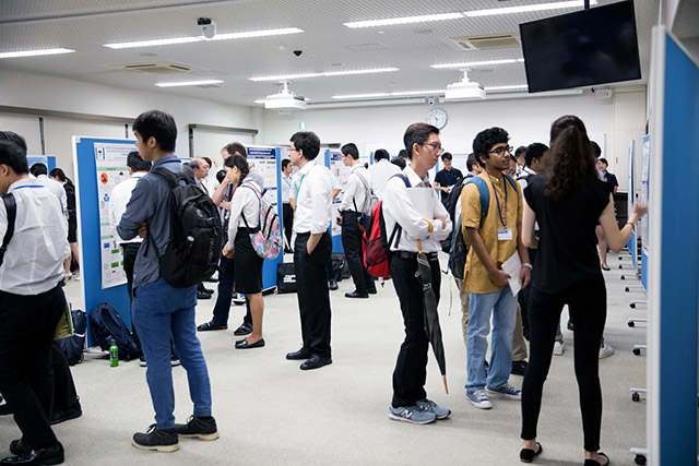 Poster session during workshop