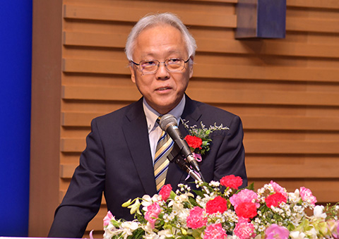 EVP Mizumoto's congratulatory speech