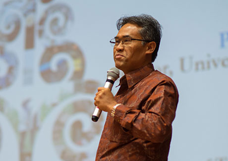 Speech by Mulyono, president of Universitas Gadjah Mada Indonesia