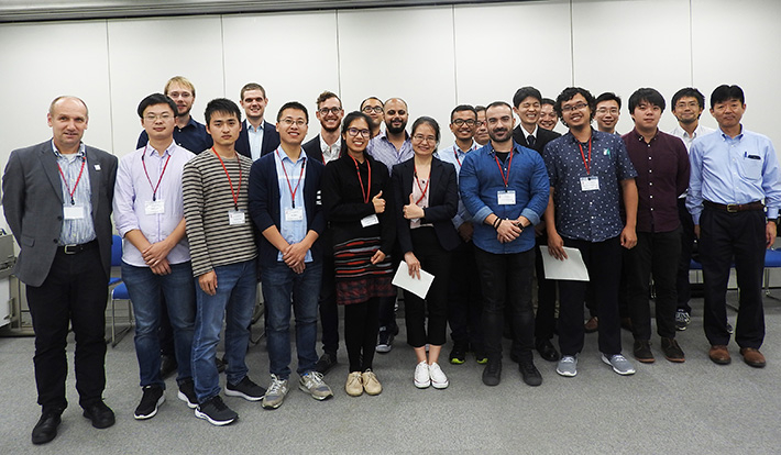 Course participants and lecturers at Tokyo Tech