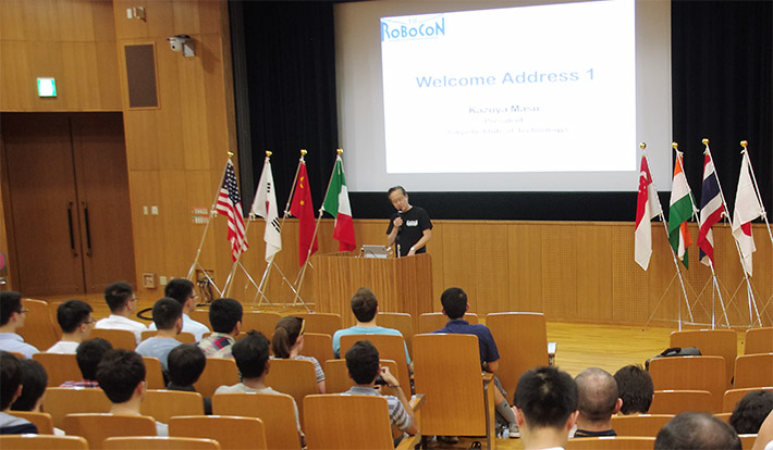 President Kazuya Masu's welcome address