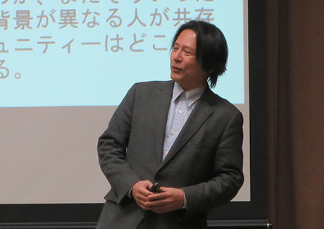 Prof. Yumiyama dissecting issues