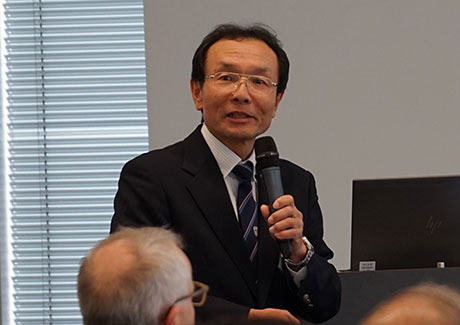 Opening address by Tokyo Tech EVP for Research Watanabe