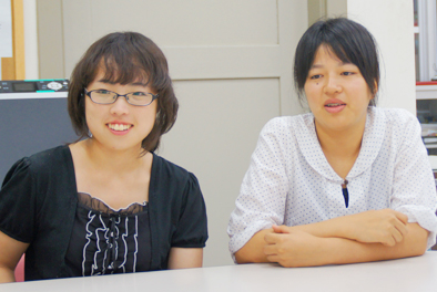 Obata (left), Murofushi (right), Wing Group