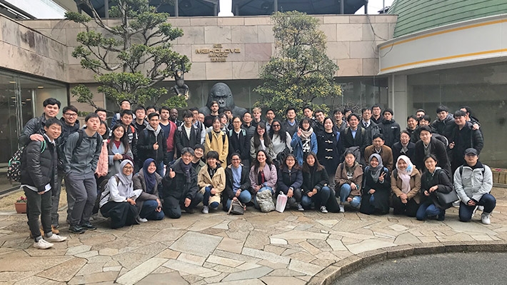 Group photo after seminar