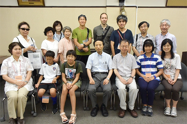 Tokyo Tech Museum and Archives tour participants