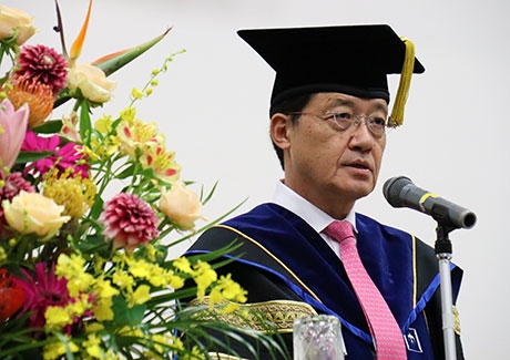 President Masu's congratulatory address