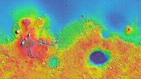 Possible early life on Mars through an impact-generated hydrogen atmosphere?