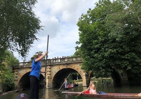 Punting in Oxford