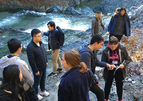 Geological field trip to Tanzawa Mountains