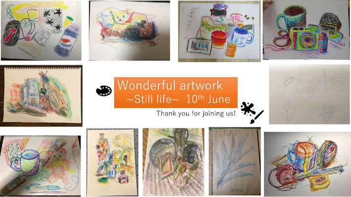 Wonderful artwork: A collection of participants' works