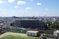 The Environmental Energy Innovation building located in Tokyo Institute of Technology, Ookayama Campus.