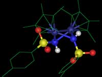 One of the catalysts developed by Takao Ikariya's group to induce aerobic oxidation in organic compounds