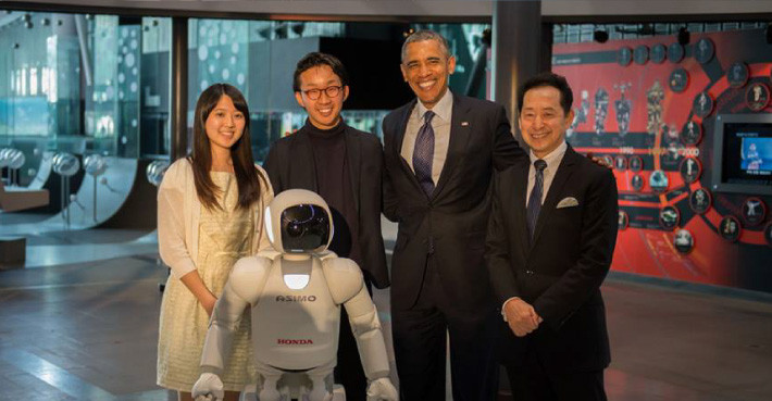 Tokyo Tech students meet President Obama