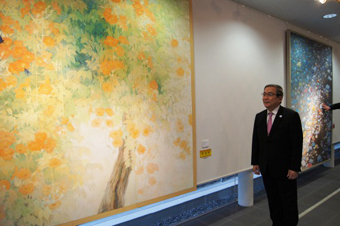 Award-winning Eternal bloom and President Mishima