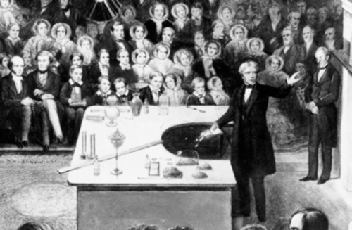 Michael Faraday's Christmas Lectures at the Royal Institution