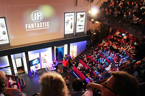 Faraday Theatre at the Royal Institution (Photo courtesy of British Council)