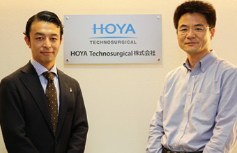 Daisuke Shoji (left), Takehiko Nakajima (right)