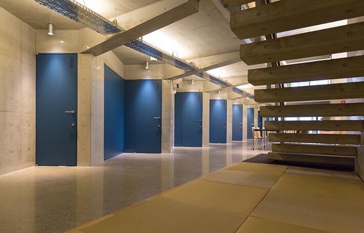 hallway, Midorigaoka House