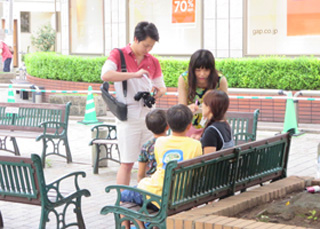 Interviewing on the streets of Tokyo,1