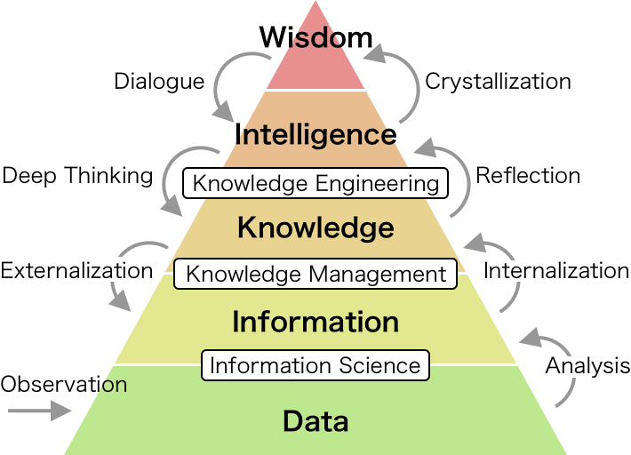 The knowledge pyramid