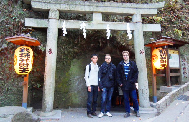 Visiting historic city of Kamakura with friends from Tokyo Tech