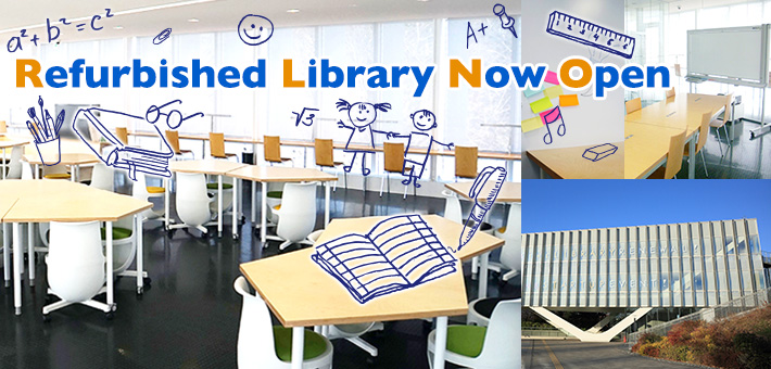 Ookayama Library Undergoes Renovations