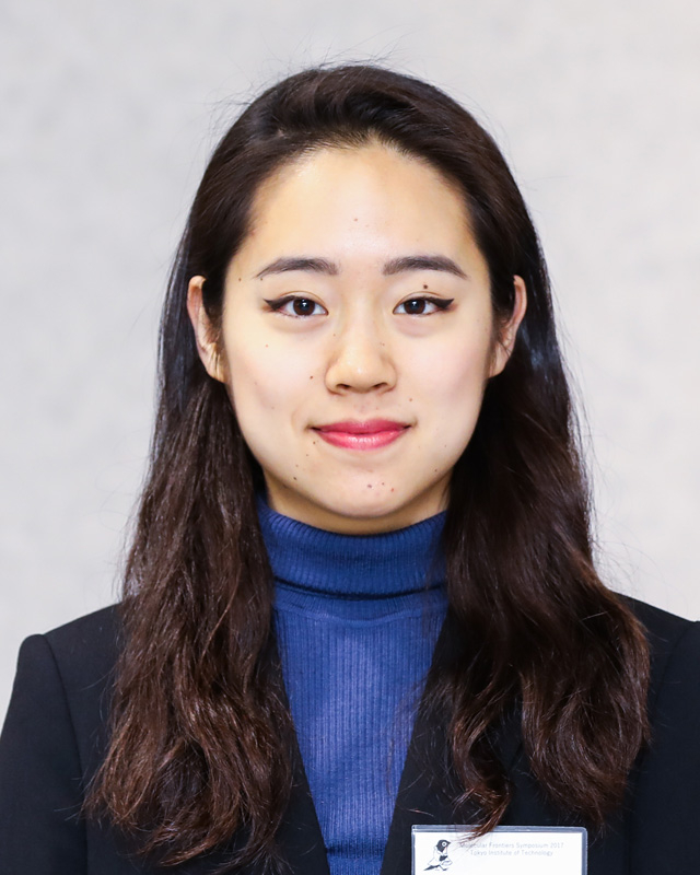Yumiko Ito, 4th-year undergraduate at the Department of Polymer Chemistry