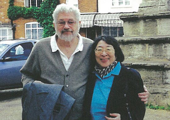 Setsuko Tanaka and her husband, John Blackmore