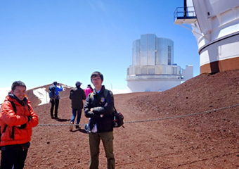 Dome of the Subaru Telescope 4200 m above sea level