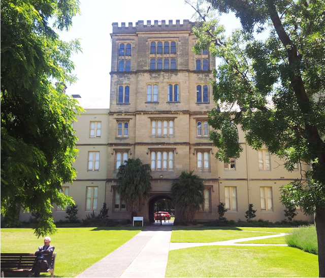 Dorm at the University of Melbourne