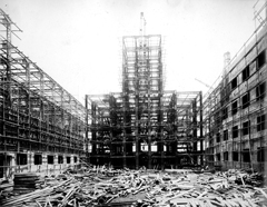 Reinforced Steel Structure of the Main Building in 1932