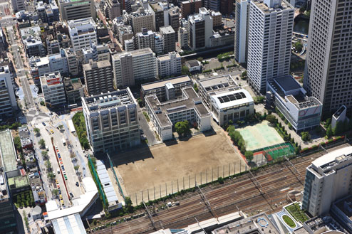 Tamachi Campus, aerial view