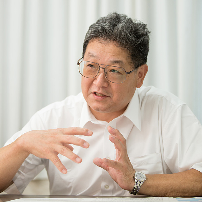 Dean of the School of Engineering, Nobuyuki Iwatsuki