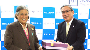 Visit by Her Royal Highness Princess Maha Chakri Sirindhorn to Tokyo Tech