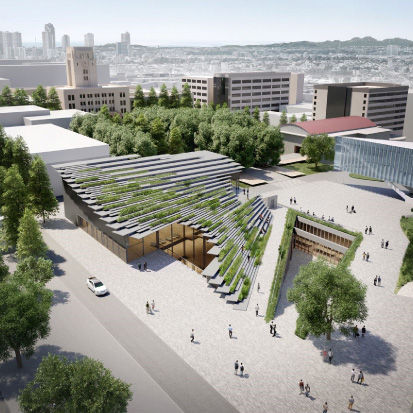 Landmark exchange hub to rise on Ookayama Campus in 2020