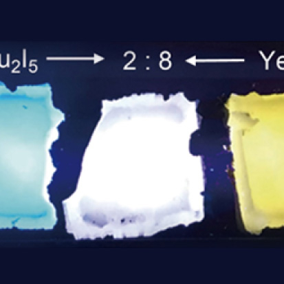 Lighting it up: A new non-toxic, cheap, and stable blue photoluminescent material