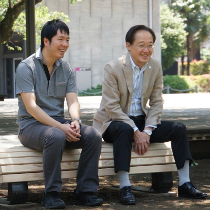 Ookayama gets first Campus Environment Fund bench