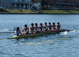 Practicing on Toda Boat Course