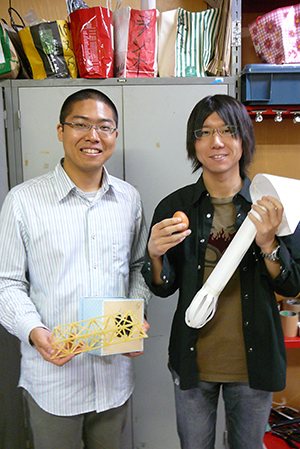 SciTech members, Shintaro Nakagawa (left) and Norikazu Sugiura