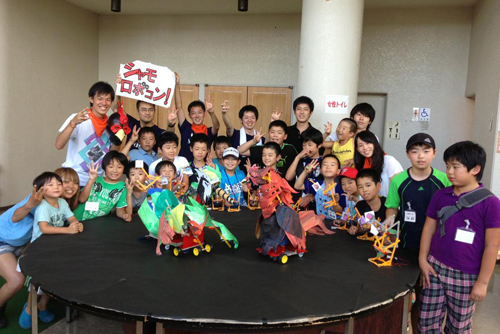 Participants of the second Shamo Robocon