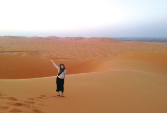 Exploring the unknown in the Sahara Desert